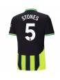 Manchester City John Stones #5 Replika Borta Kläder 2024-25 Kortärmad